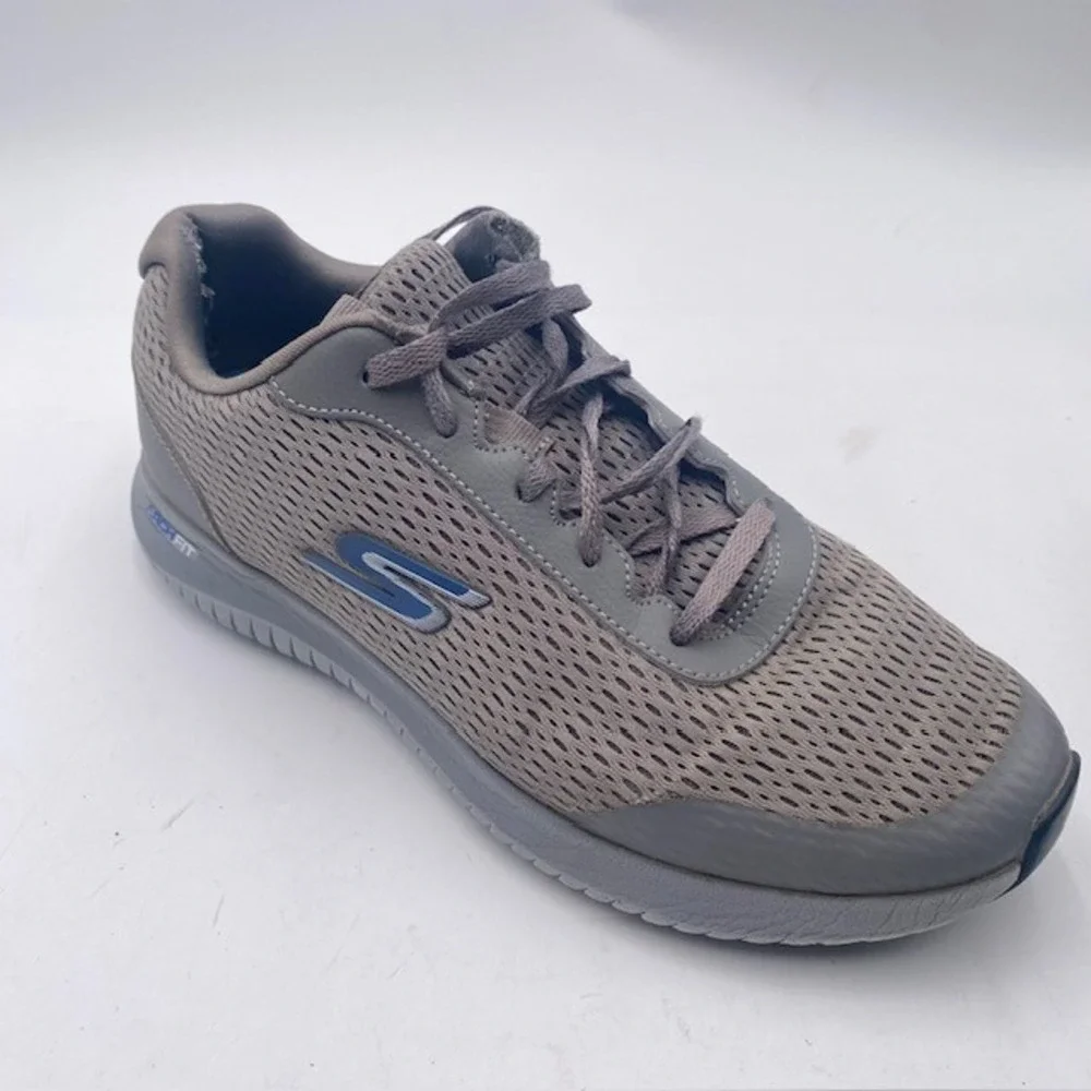 Skechers GO GOLF Arch Fit Spikeless Shoes Mens 10 Grey Blue 214029 Athletic Golf